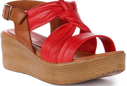 Raya Sandals In Red