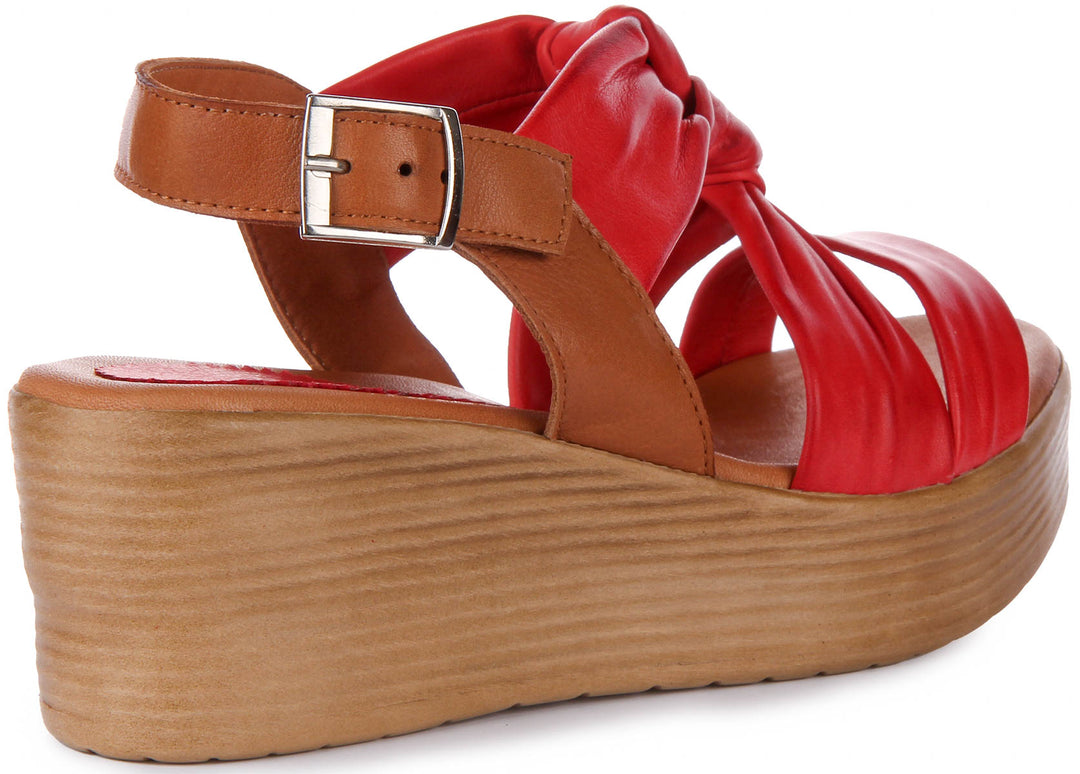 Raya Sandals In Red