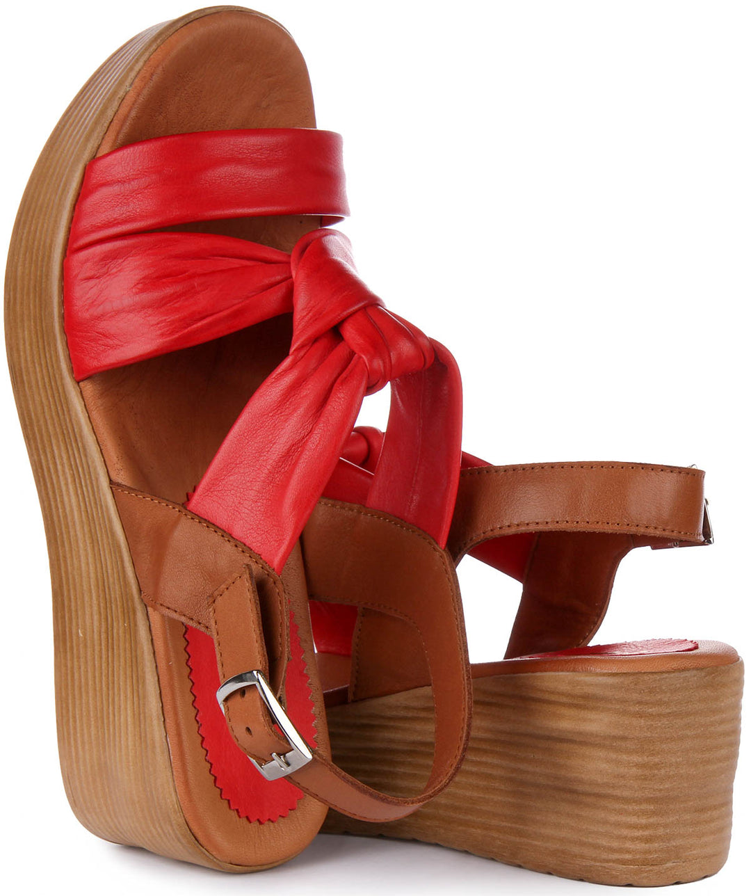Raya Sandals In Red