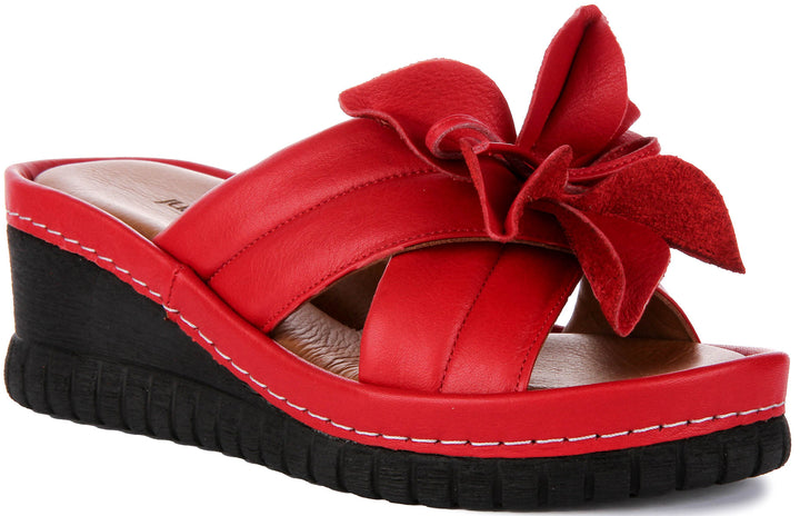 Ariel Sandals In Red