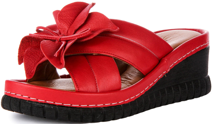 Ariel Sandals In Red