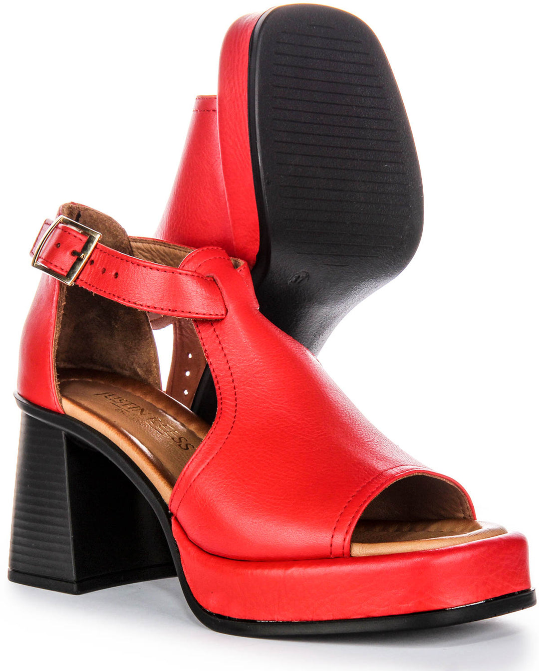 Gail Heel Shoes In Red