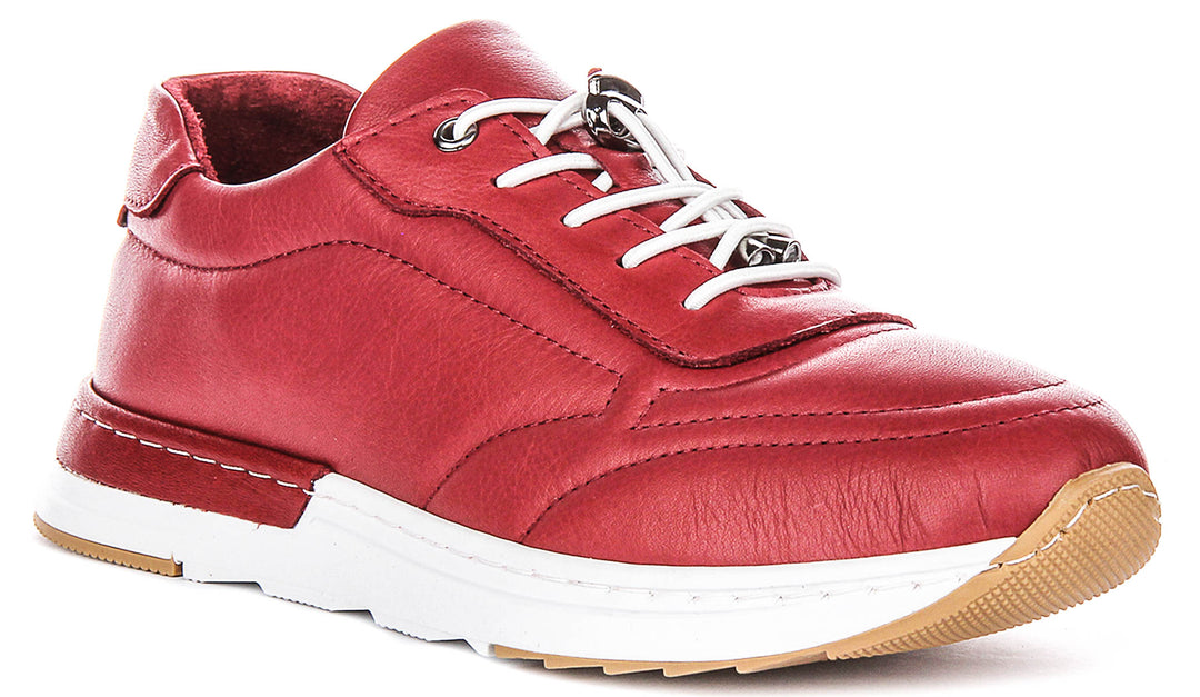 Kimberley Slip On Shoes In Red