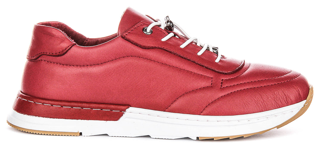 Kimberley Slip On Shoes In Red