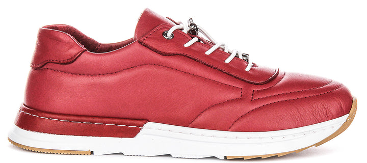 Kimberley Slip On Shoes In Red