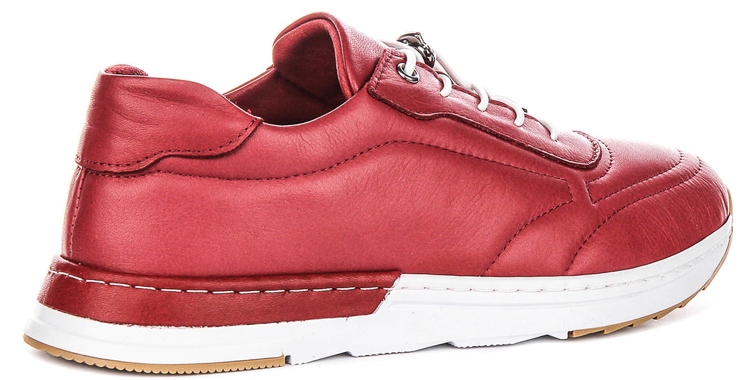 Kimberley Slip On Shoes In Red