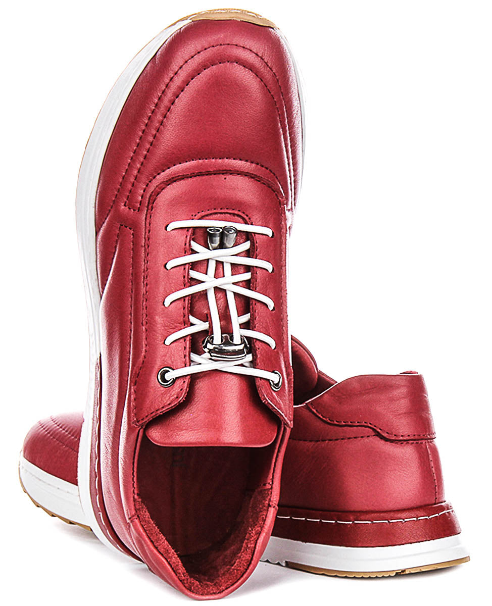 Kimberley Slip On Shoes In Red