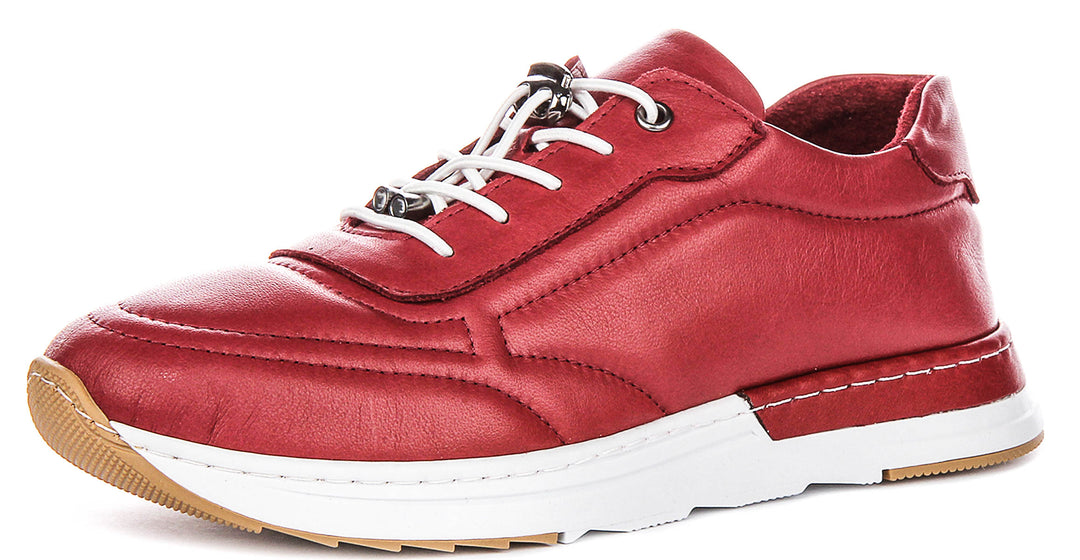 Kimberley Slip On Shoes In Red