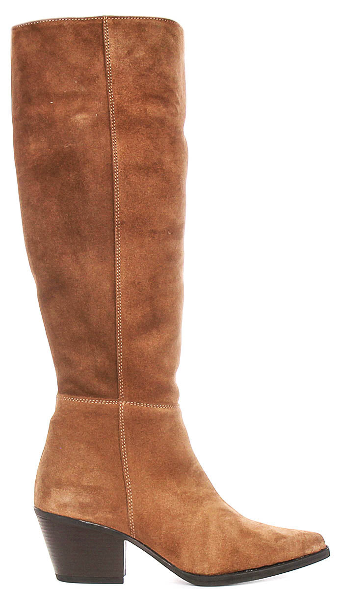 Hadley Cowboy In Sand Suede