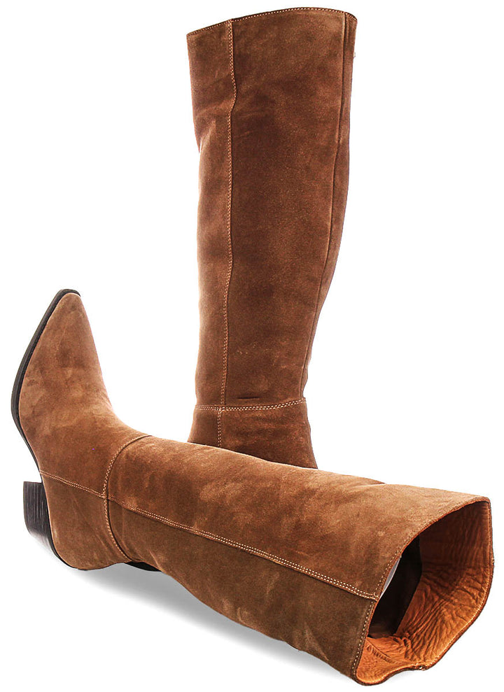 Hadley Cowboy In Sand Suede