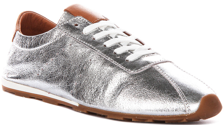 Michelle Low Profile Shoes In Silver