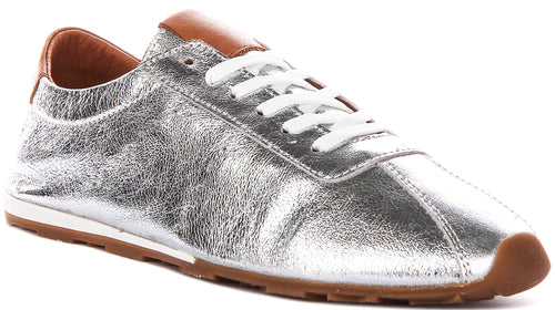 Michelle Low Profile Shoes In Silver