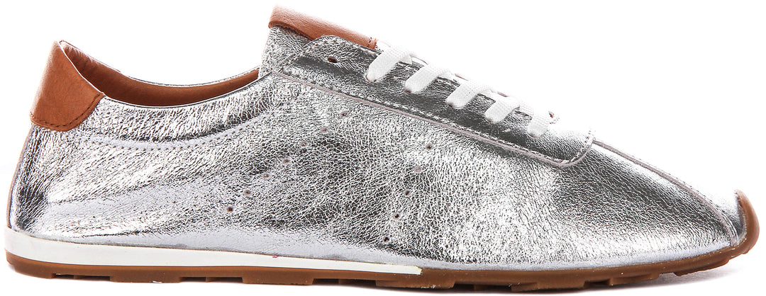 Michelle Low Profile Shoes In Silver