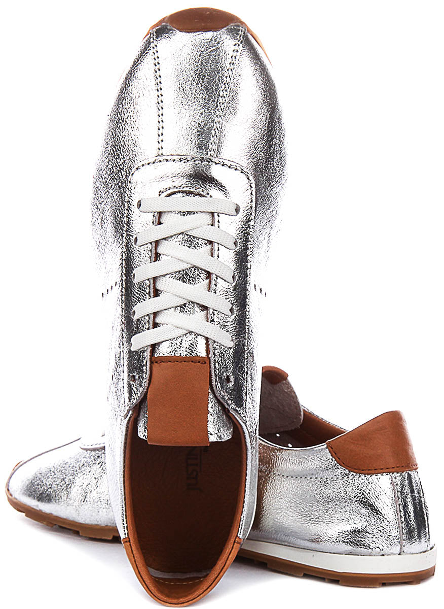 Michelle Low Profile Shoes In Silver