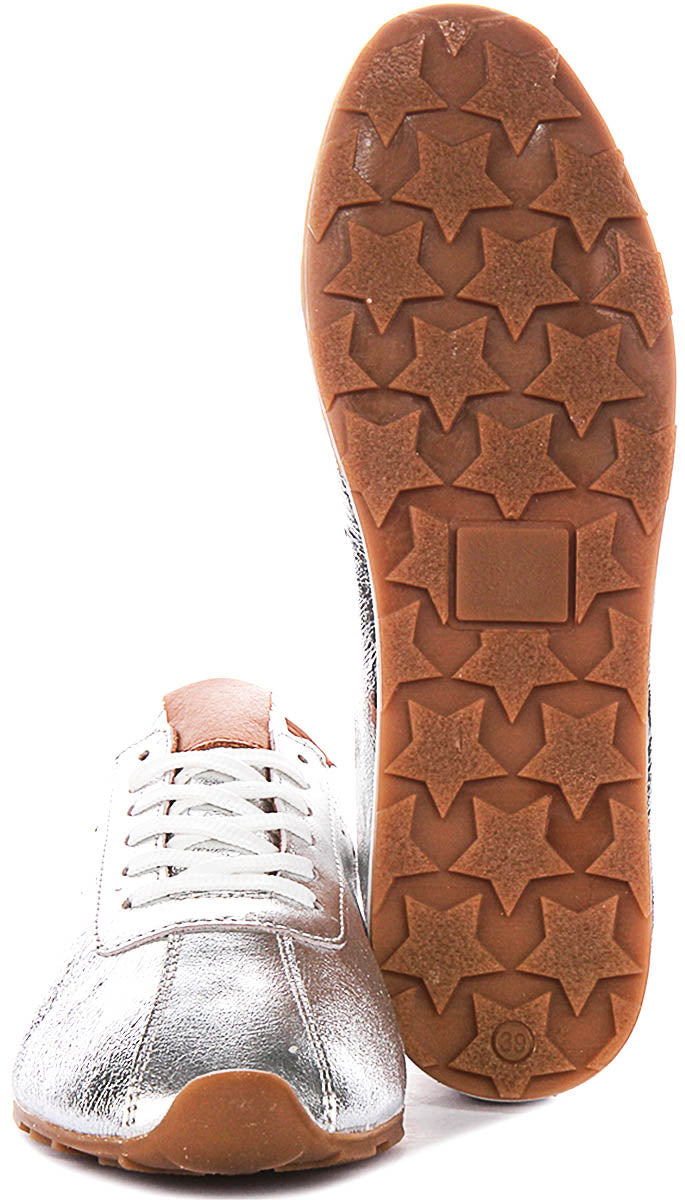 Michelle Low Profile Shoes In Silver