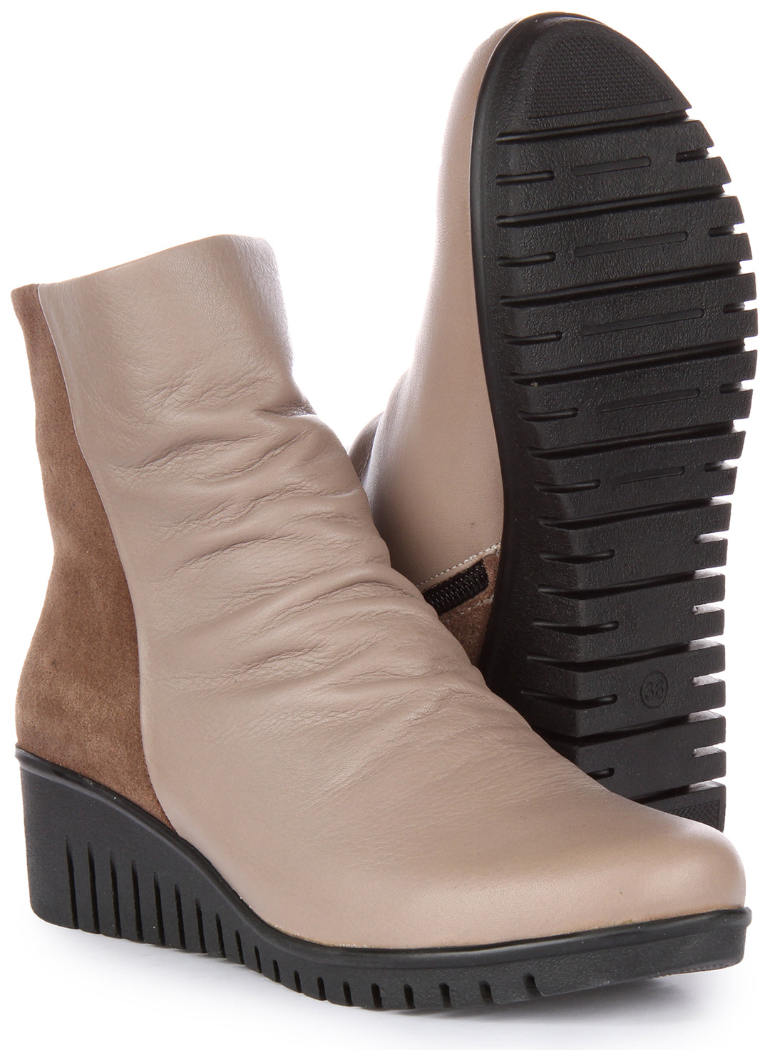 Melia Ankle Boots In Stone
