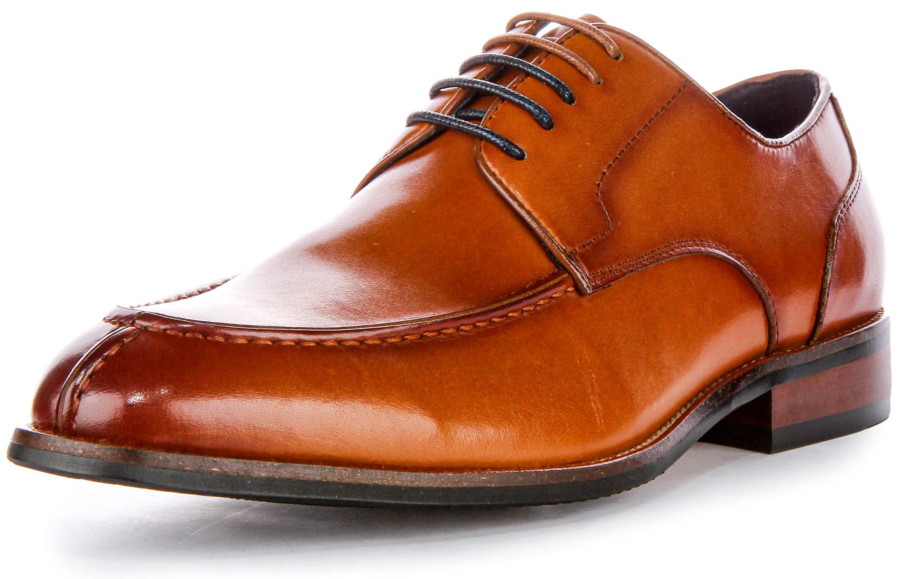 JUSTINREESS ENGLAND Ash In Tan | Smart Lace Up Oxford Shoe – Justin Reess