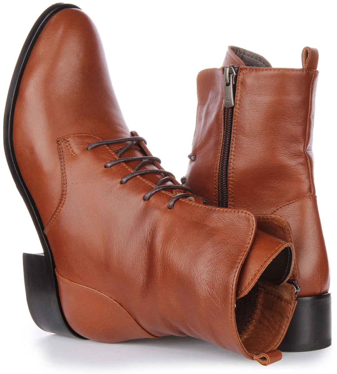 Clair Ankle Boots In Tan