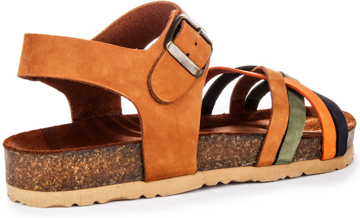 Winona Sandals In Tan Leather