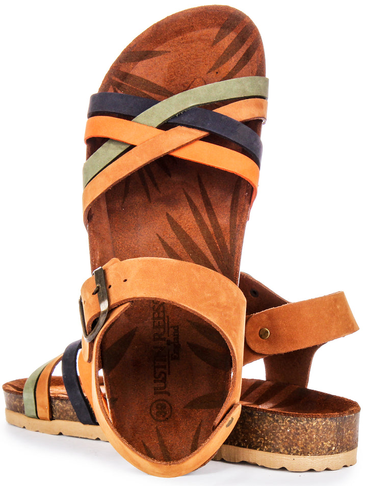 Winona Sandals In Tan Leather