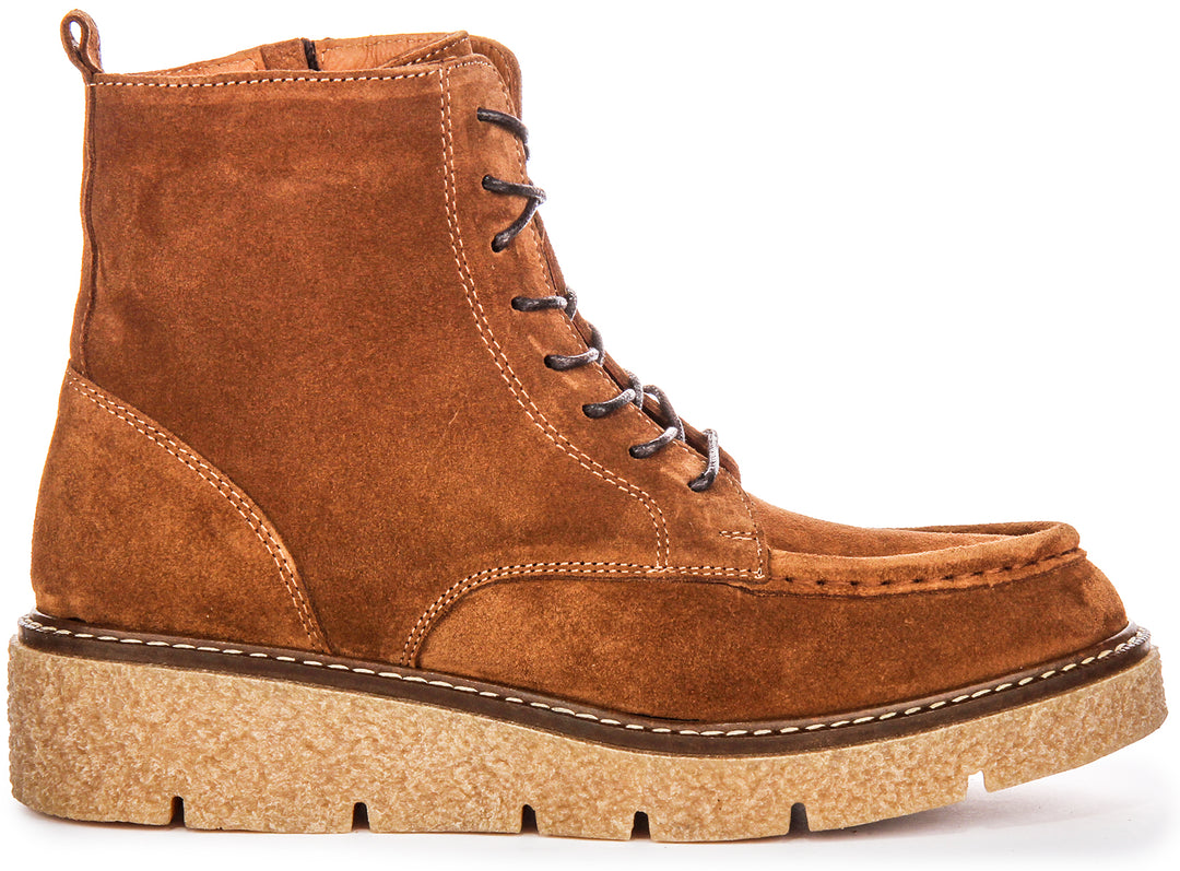 Alani Ankle Boots In Tan