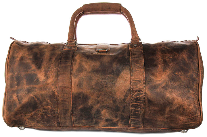 Classic Voyager Duffle Bag In Tan