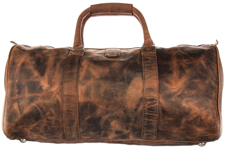 Voyager Lite Duffle Bag In Tan