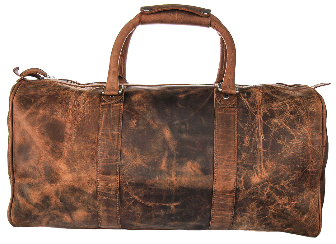 Voyager Lite Duffle Bag In Tan