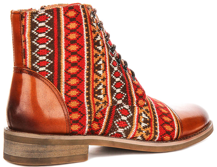 Juan In Tan Oxford Boots