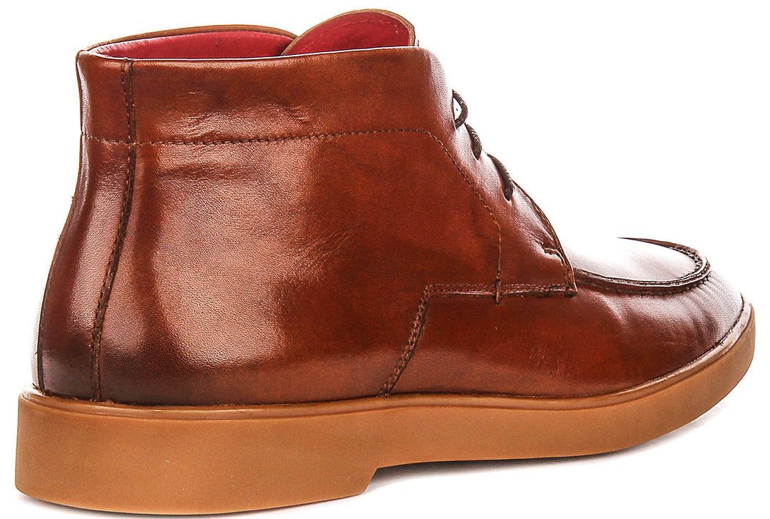 Larry Casual Boot In Tan