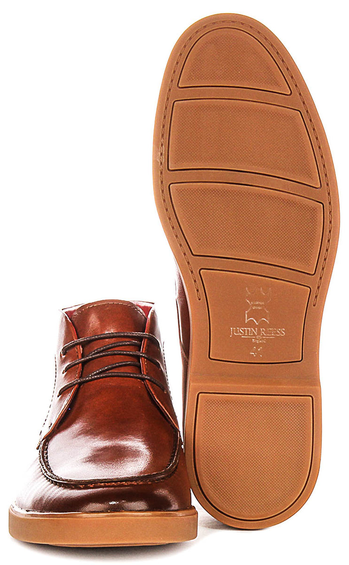 Larry Casual Boot In Tan