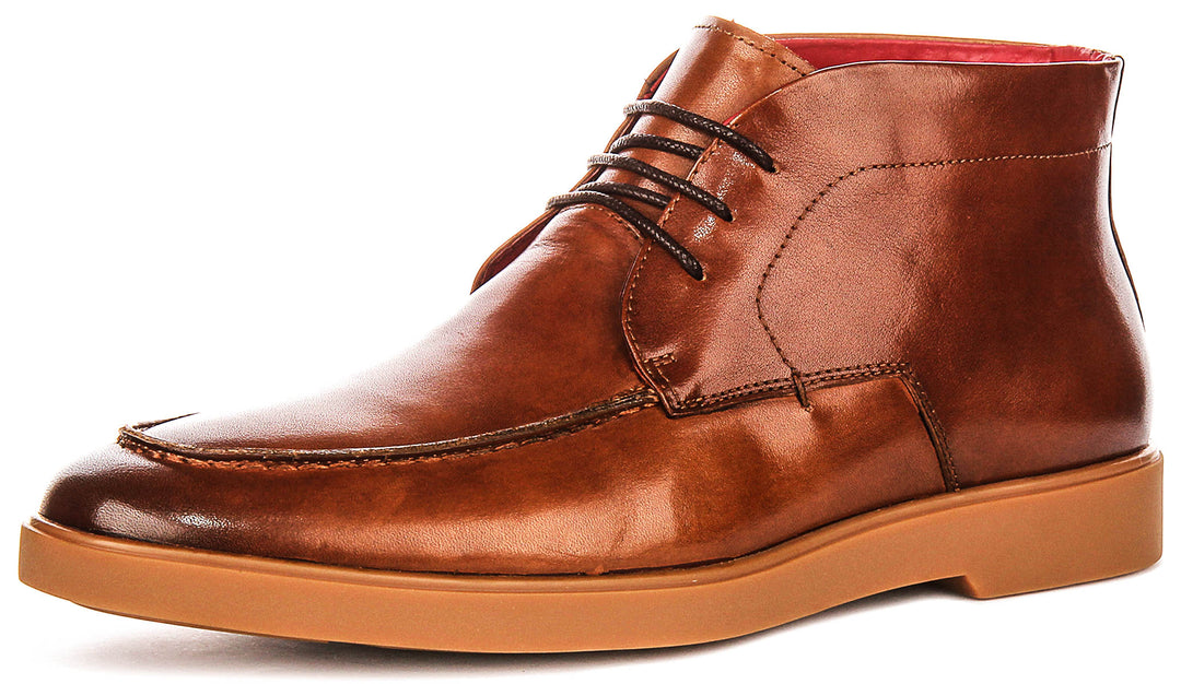 Larry Casual Boot In Tan