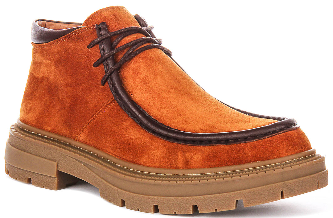 Michael Casual Boots In Tan