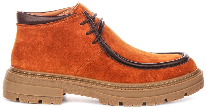 Michael Casual Boots In Tan