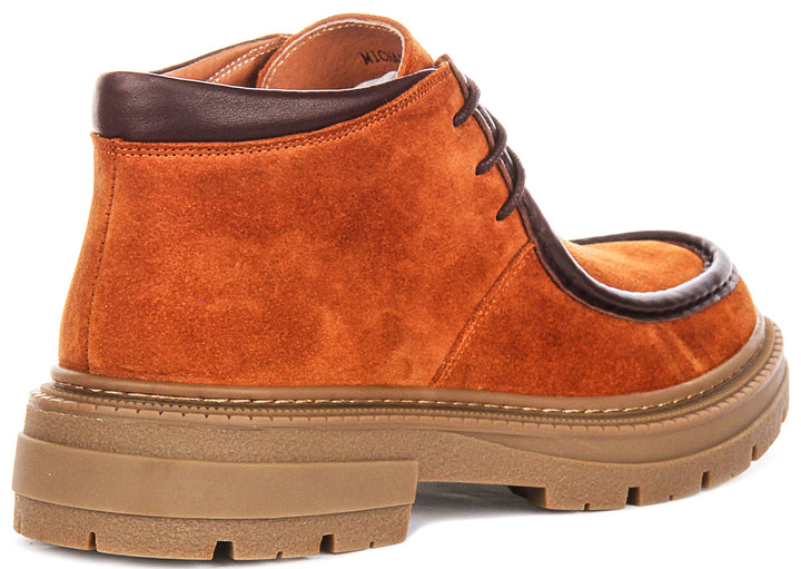 Michael Casual Boots In Tan