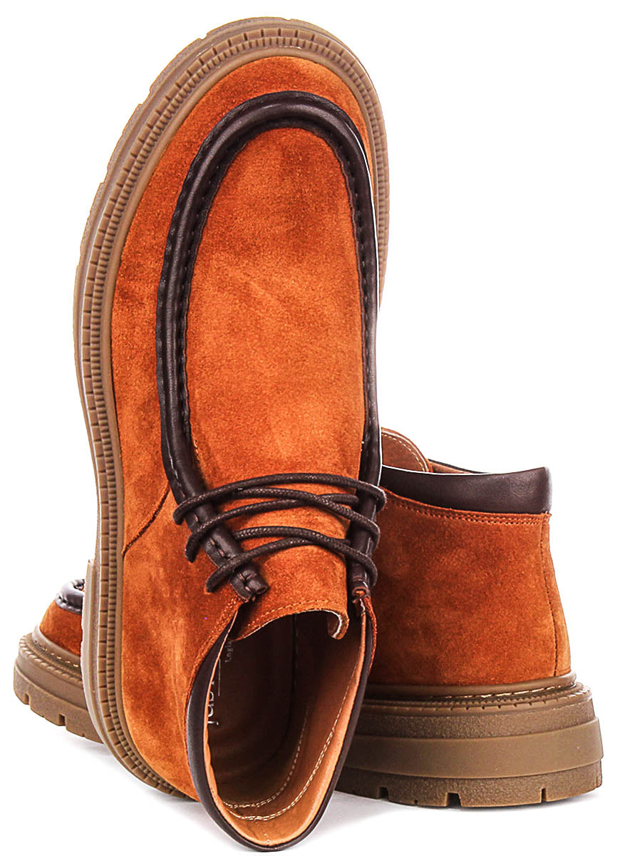 Michael Casual Boots In Tan