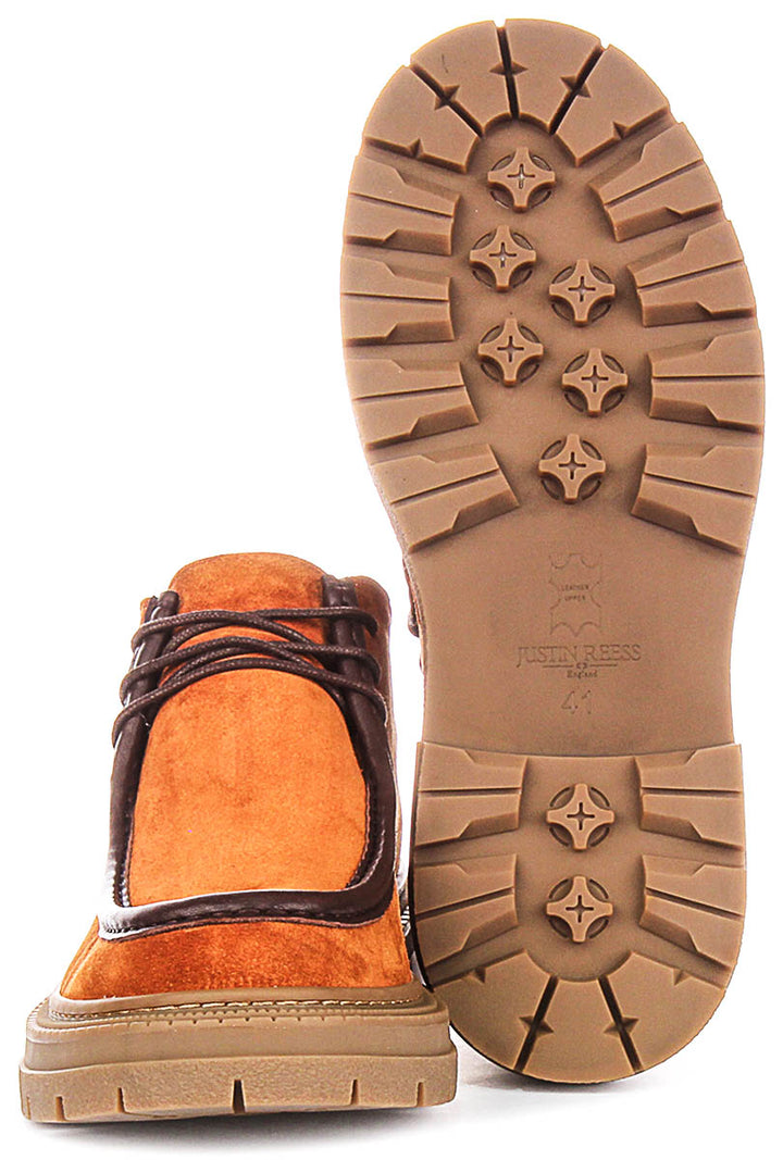 Michael Casual Boots In Tan