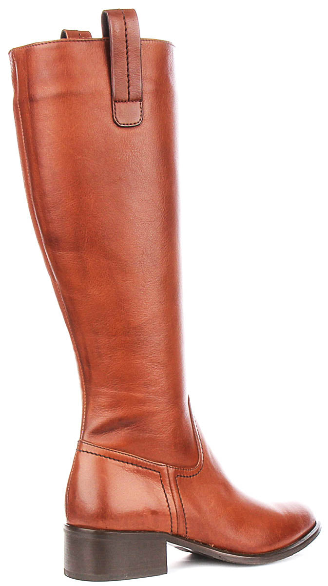 Jenna Riding Boots In Tan