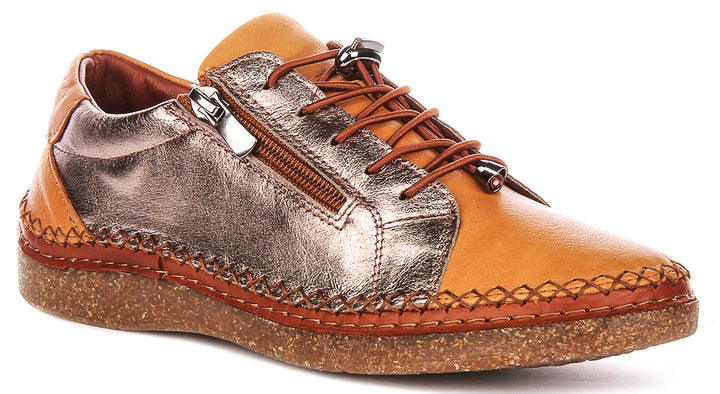 Kenzie Slip On Shoes In Tan