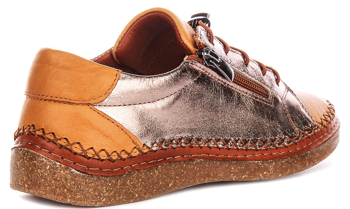 Kenzie Slip On Shoes In Tan