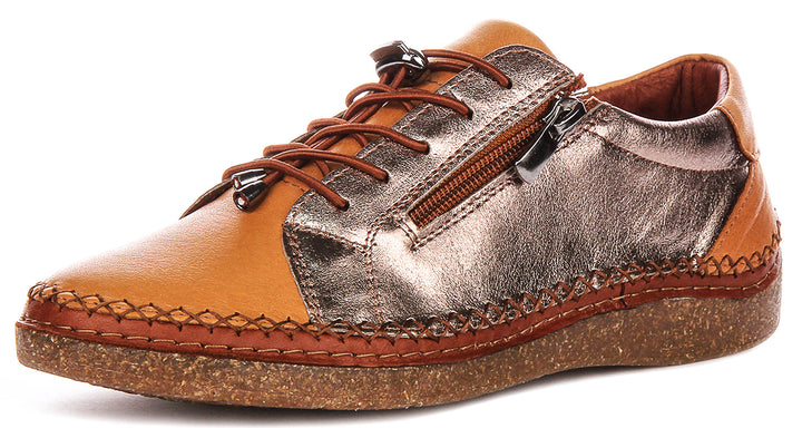 Kenzie Slip On Shoes In Tan