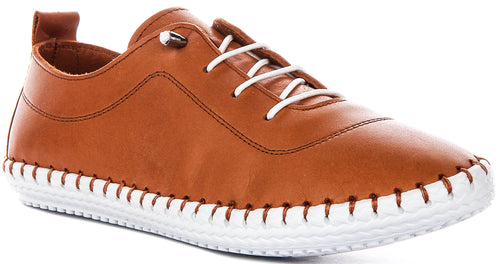 Lexi 2 Slip On In Tan Leather