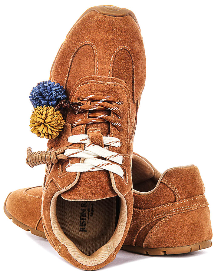 Jodi Low Profile Shoes in Tan