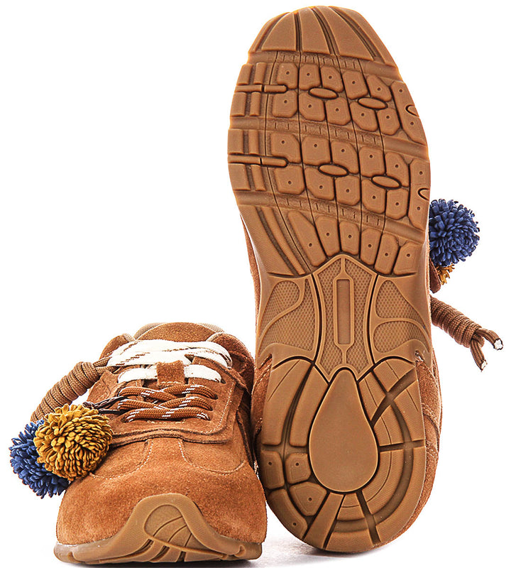 Jodi Low Profile Shoes in Tan