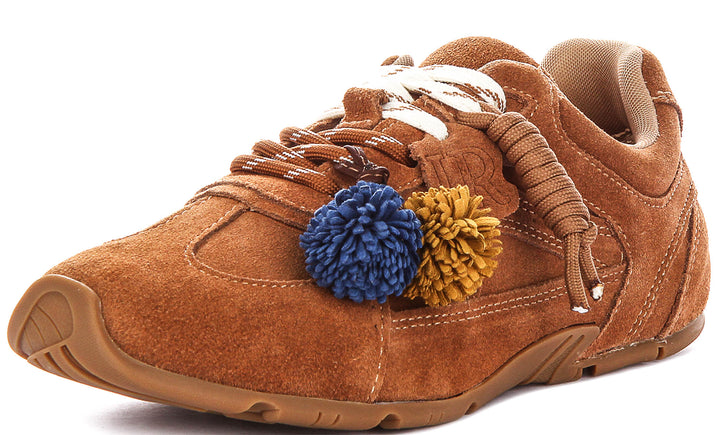 Jodi Low Profile Shoes in Tan
