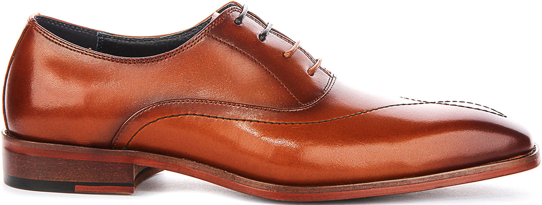 Jett Chisel Toe Oxford In Tan