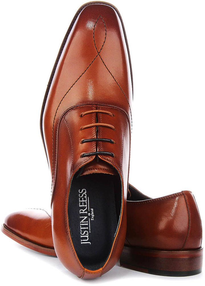 Jett Chisel Toe Oxford In Tan