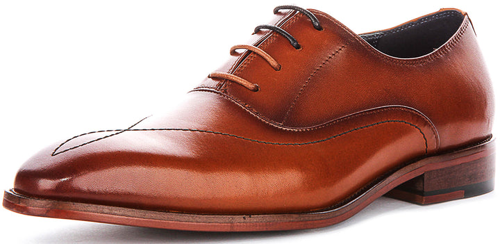 Jett Chisel Toe Oxford In Tan