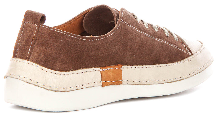 Sammy Suede Cushioned Shoes In Taupe