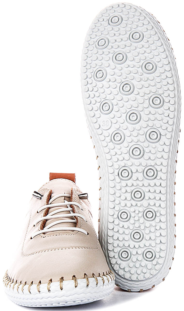 Lexi 2 In Taupe Tan Leather
